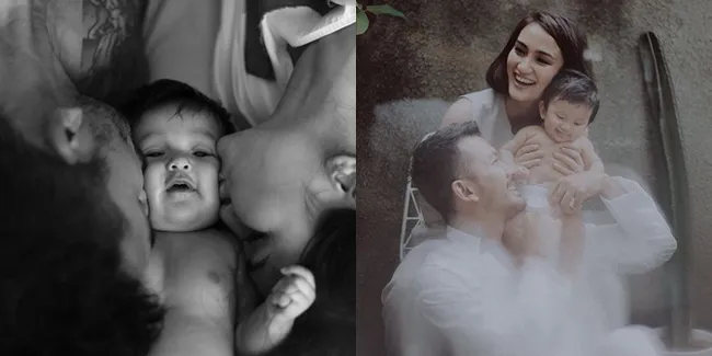 FOTO: Pemotretan Keluarga Rio Dewanto - Atiqah & Sal, Penuh Cinta