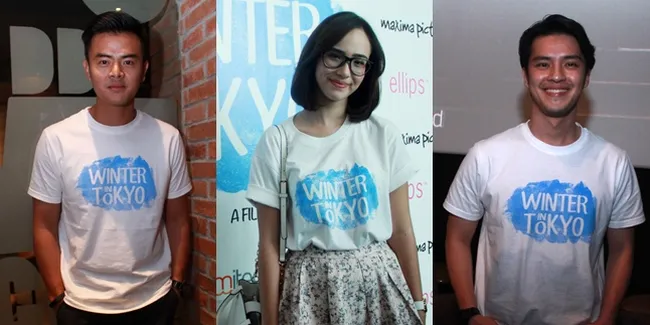 FOTO: Pemutaran Perdana 'WINTER IN TOKYO', Bertabur Bintang Muda