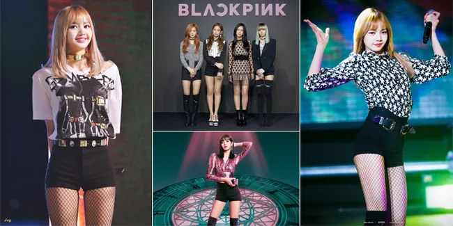FOTO: Penampakan Celana Pendek Hitam Lisa BLACKPINK, Tak Pernah Ganti Sejak Debut?