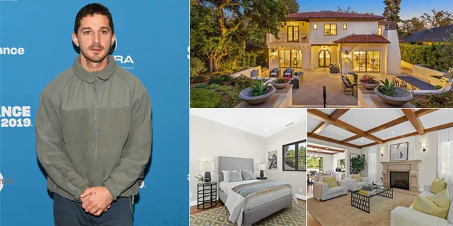 FOTO: Penampakan Rumah Mewah Shia LaBeouf, Bergaya Mediterania Seharga Rp 86,6 Miliar