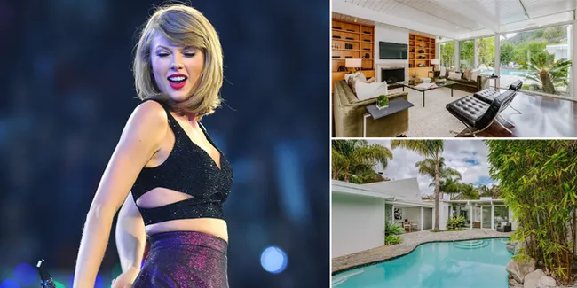 FOTO: Penampakan Rumah Mewah Taylor Swift Yang Dijual Rp 39,2 M