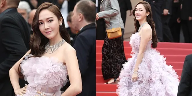 FOTO: Penampilan Cantik Jessica Jung di Red Carpet Cannes 2018