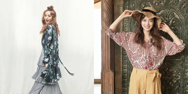 FOTO: Penampilan Cantik Nana After School Dengan Bohemian Style