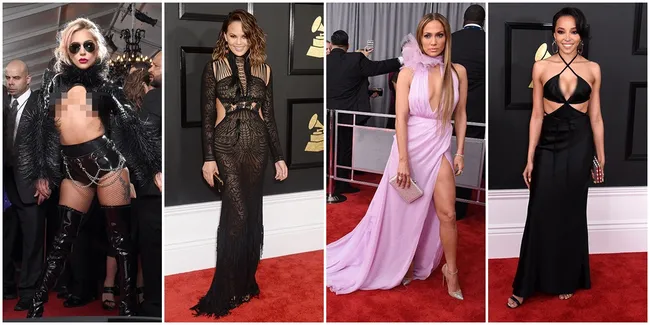 FOTO: Penampilan Hot Artis di Grammy, Terbuka Sampai Terawang