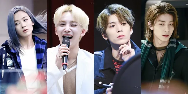FOTO: Penampilan Idol Cowok Rambut Panjang Vs Pendek, Beda Banget
