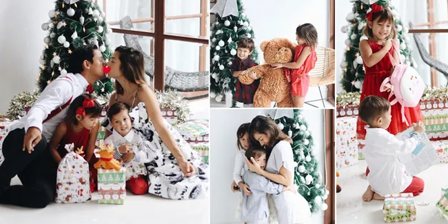 FOTO: Perayaan Natal Keluarga Irfan Bachdim, Hangat & Romantis!