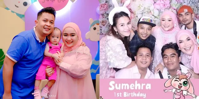 Foto Perayaan Ultah Baby Sumehra Keponakan Ayu Ting Ting di Hotel, Tantenya Tampil Menghibur