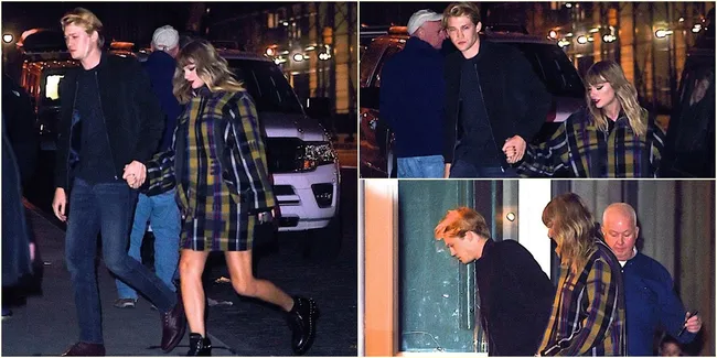 FOTO: Perdana, Taylor Swift & Joe Alwyn Mesra di Depan Publik