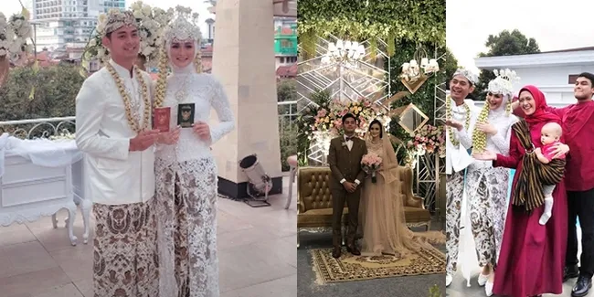 FOTO Pernikahan Miqdad Addausy dan Nadya Fricella, Romantis Abis