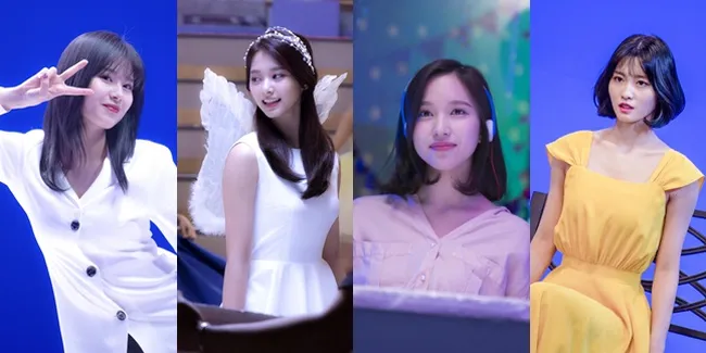 FOTO Pesona 9 Member TWICE di Behind The Scene MV 'What is Love?'