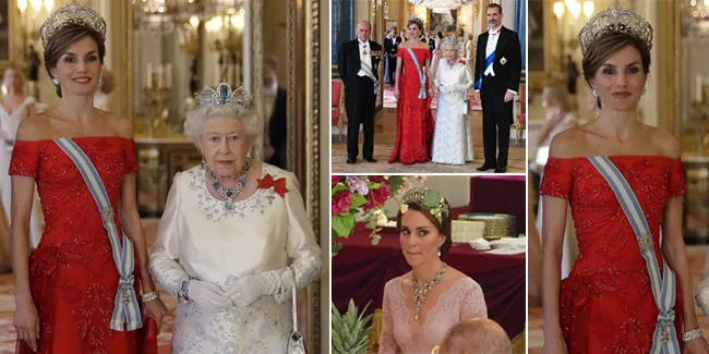 FOTO: Pesona Ratu Letizia Saingi Kate Middleton, Cantik & Stylish