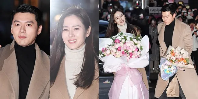 FOTO: Pesta Perpisahan 'CRASH LANDING ON YOU', Hyun Bin dan Son Ye Jin Pakai Baju Bak Pasangan - Serasi Banget