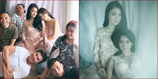 FOTO: Photoshoot Citra Kirana dan Kakak, Cantik Warna Pastel