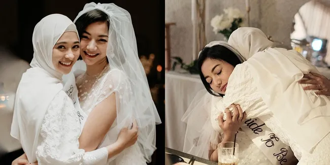 Foto Poppy Bunga di Bridal Shower Glenca Chysara Sang Keponakan, Tantenya Ikut Bahagia Banget