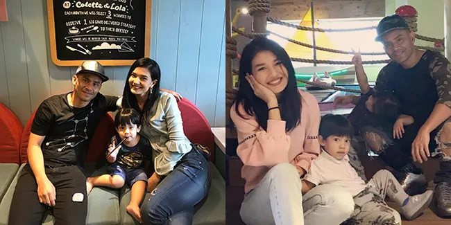 FOTO: Potret Akrab & Penuh Kasih Sayang di Keluarga Kecil Judika