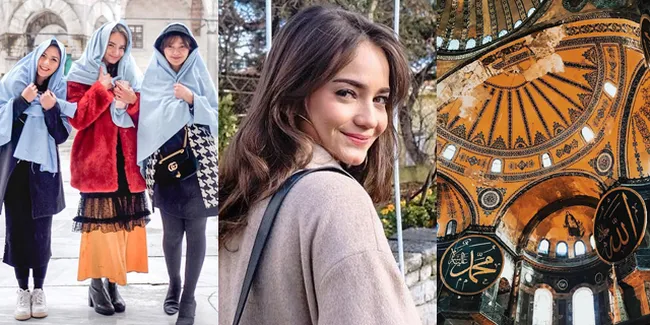 FOTO: Potret Jalan-Jalan Cantik dan Seru Enzy Storia di Istanbul