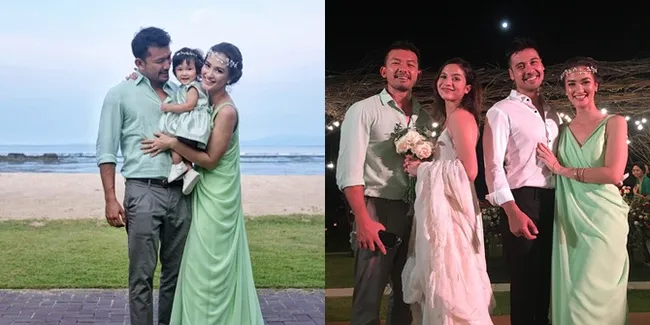 FOTO: Potret Manis Rio Dewanto - Atiqah di Nikahan Chicco Jerikho
