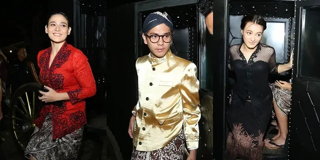 FOTO Preskon 'Bumi Manusia', Para Pemain Datang Naik Kereta Kuda!