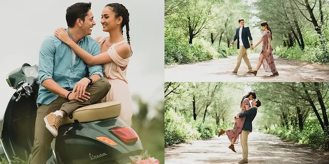 FOTO: Prewed Andrew Andika & Tengku Dewi, Mesra Romantis di Bali