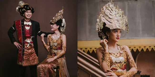FOTO: Prewed Raditya Dika - Anissa, Pakai Baju Adat Palembang