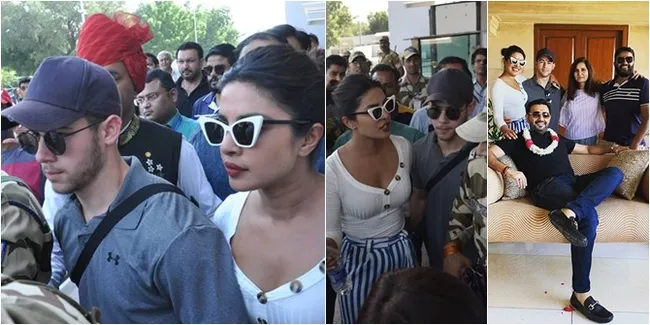 FOTO Priyanka Chopra dan Nick Jonas di Jodhpur, Dikerumuni Fans