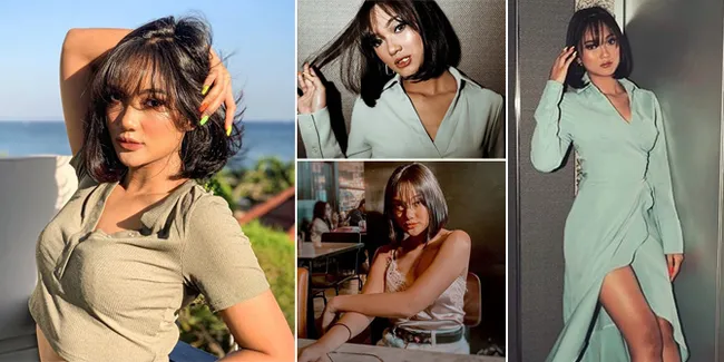 FOTO: Rambut Pendek Bikin Marion Jola Makin Cantik & Hot Menggoda