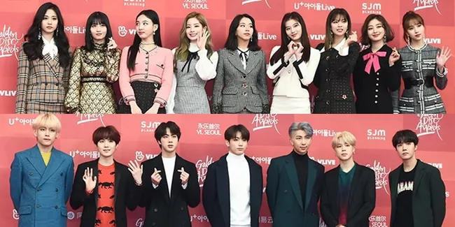 FOTO: Red Carpet 33rd GDA, Visual Idol Korea Curi Perhatian