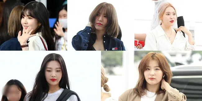 Foto Red Velvet Menuju Indonesia, Cantik-Cantik Semua Bikin Pusing