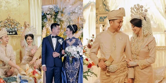 FOTO Resepsi Ariska Putri Pertiwi, Mewah Megah dengan Adat Melayu