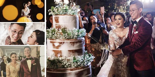 FOTO: Resepsi Mesra & Mewah Junior Liem - Putri Titian, Bikin Iri