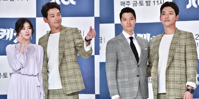 FOTO: Reunian Rain - Lee Dong Gun Setelah 15 Tahun, Combo Ganteng