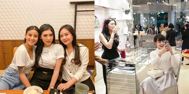 Foto Rica Andriani yang Viral Gara-Gara Resepsi di Tengah Pandemi Corona, Bersama Awkarin dan Duta Corona Sarah Gibson