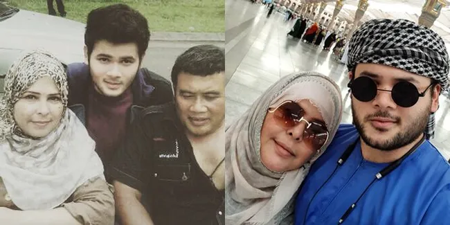 11 Foto Kedekatan Ridho Rhoma dan Ibunya yang Jarang Terekspos