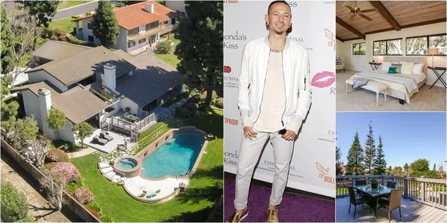 FOTO: Rumah Tempat Chester Bennington Bunuh Diri Disewakan
