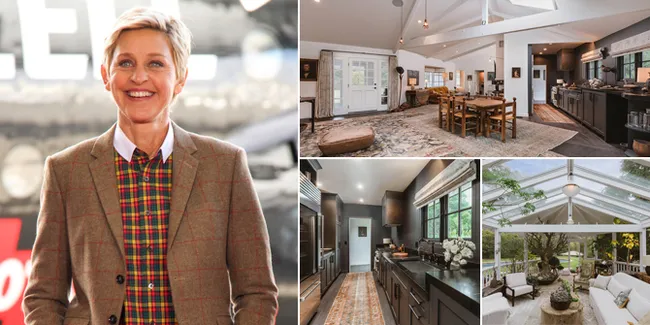 FOTO: Rumah Vintage Mewah Ellen DeGeneres, Harganya Ratusan Miliar!