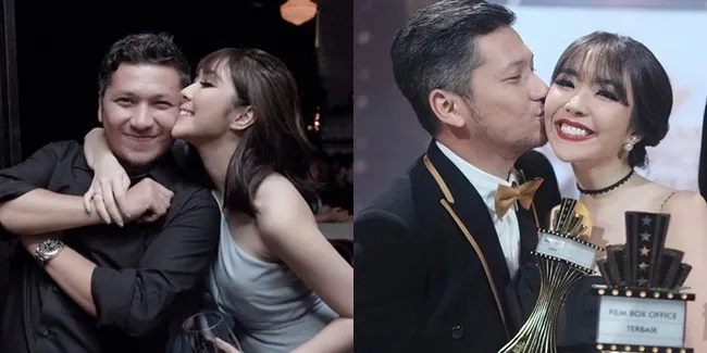 FOTO Saling Cium, Momen Romantis Gading & Gisel Yang Bikin Baper!