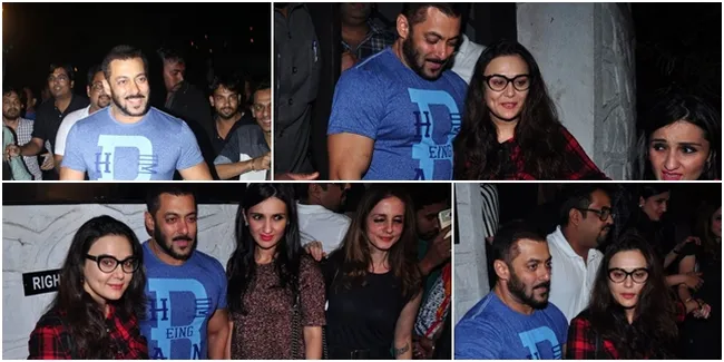 Foto: Salman Khan Pesta Bareng Preity Zinta, Ajak Mantan Hrithik