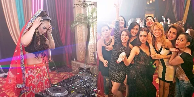 [Foto] Sebelum Menikah, Nabila Syakieb Asyik Pesta Lajang Cewek
