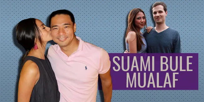 FOTO: Sederet Artis Cantik Ini Sukses Ajak Suami Bulenya Mualaf