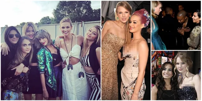 FOTO Sederet Artis Ini Tak Tertarik Jadi Member Geng Taylor Swift