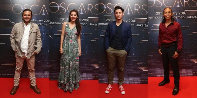 FOTO: Sederet Artis Kece Yang Hadiri Nobar OSCAR 2016 di Jakarta