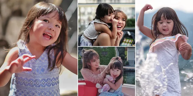 FOTO: Sederet Gaya Lucu Gempi Saat Liburan ke Eropa, Nggemesin!