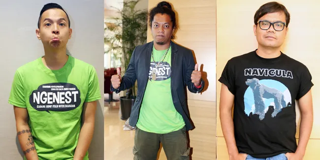 FOTO: Sederet Komedian Kocak Ini Hadiri Pemutaran Film 'NGENEST'