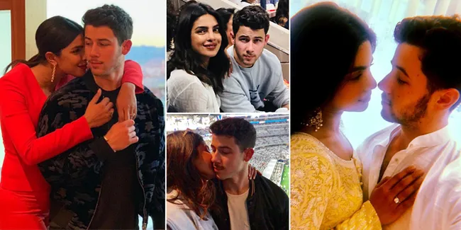 FOTO: Segera Menikah, Kemesraan Priyanka & Nick Jonas Bikin Baper