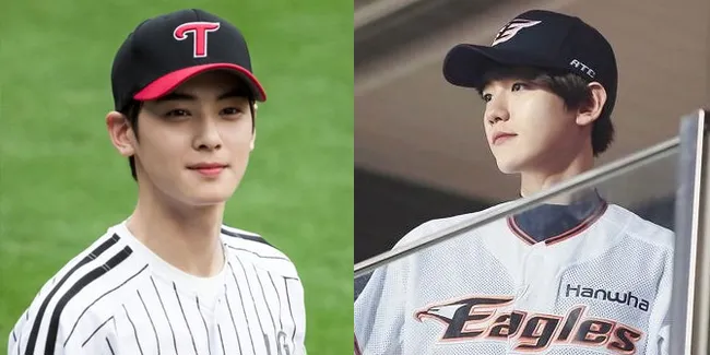 FOTO: Seleb Korea Paling Ganteng & Cool Pakai Seragam Baseball