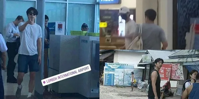 FOTO: Selesai Liburan Dari Lombok, Gong Yoo Sapa Ramah Fans