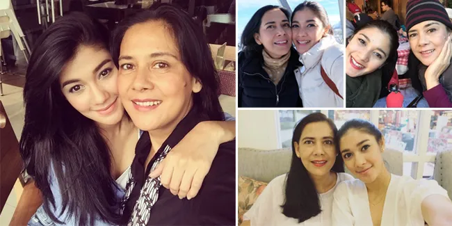 FOTO: Selfie Cantik Naysila Mirdad - Lydia Kandou, Bak Kakak Adik