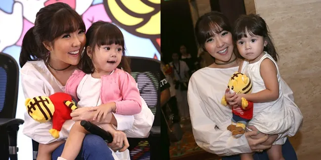 FOTO: Sempat Jatuh Sakit, Gisel Jadi Lebih Protektif Kepada Gempi