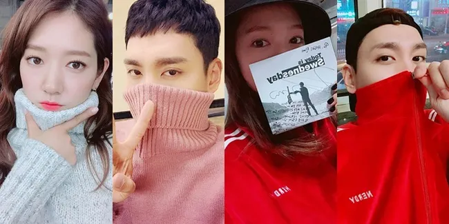 FOTO: Serasi, Ini Postingan Serupa Park Shin Hye & Choi Tae Joon!