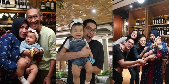 FOTO: Seru dan Cute, Saat Baby Nastusha Ikut Kumpul Bareng BBB